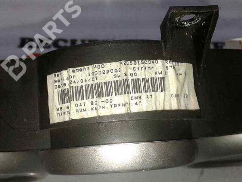 Instrument cluster PEUGEOT 207 (WA_, WC_)  | BP7952818C47 