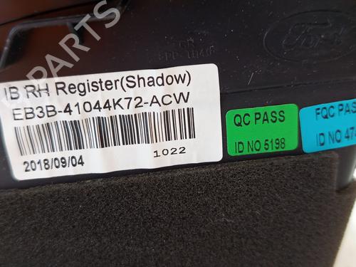 Air vent FORD RANGER (TKE)  | BP30874502I21 