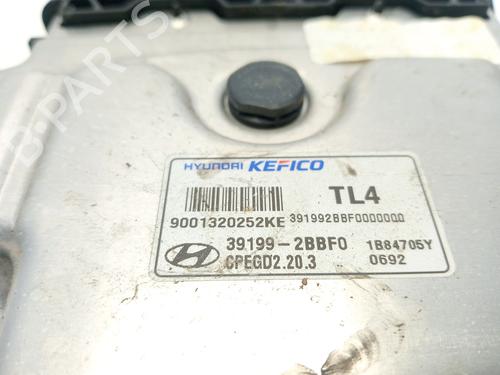 Engine control unit (ECU) HYUNDAI TUCSON (JM)  | BP31161707M57 