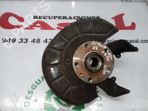 Used Right front steering knuckle SKODA OCTAVIA II (1Z3) [2004-2013]  7953211