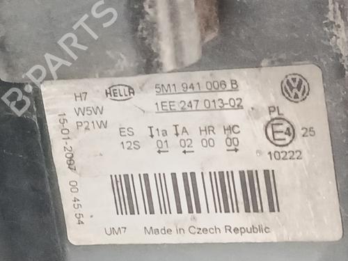 Right headlight VW GOLF PLUS V (5M1, 521)  | BP33887726C29  - Image 7