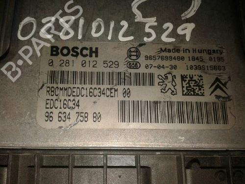 Engine control unit (ECU) CITROËN C3 I (FC_, FN_) 1.4 HDi | BP7963628M57 