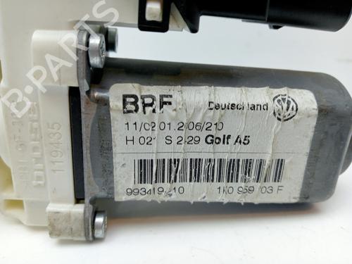 Left rear window motor VW GOLF VI (5K1) 1.6 TDI | BP16221277E23 
