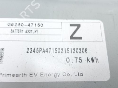 Battery TOYOTA COROLLA Hatchback (_E21_, _EA1_, _EH1_)  | BP26407613E11 