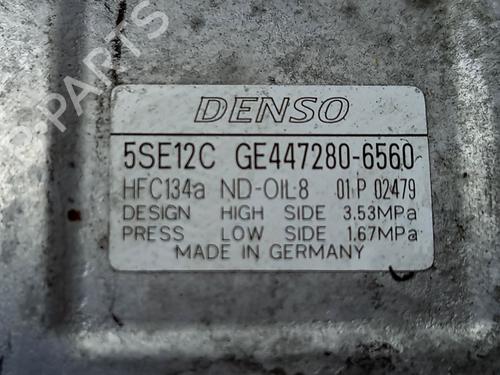 AC compressor TOYOTA VERSO (_R2_) | BP30547156M34