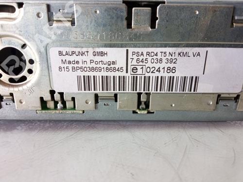 Radio PEUGEOT 307 SW (3H)  | BP10178314E6 