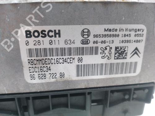 Engine control unit (ECU) PEUGEOT 307 (3A/C)  | BP16167160M57 