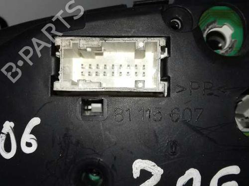 Instrument cluster PEUGEOT 406 (8B) 2.0 16V | BP7964067C47 