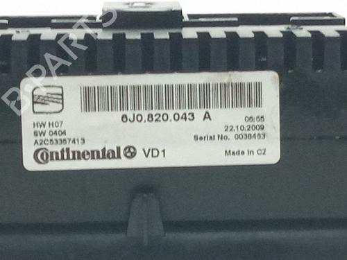 Climate control SEAT IBIZA IV (6J5, 6P1) 1.6 TDI | BP31158255I5