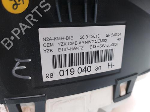 Instrument cluster PEUGEOT 208 I (CA_, CC_) 1.4 HDi | BP13883665C47 