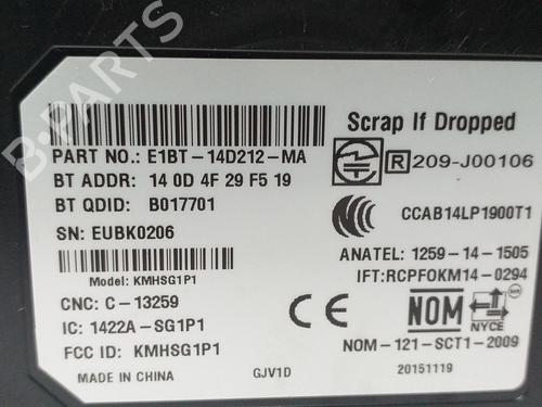 Electronic module FORD FOCUS III 1.5 TDCi | BP8728249M83 