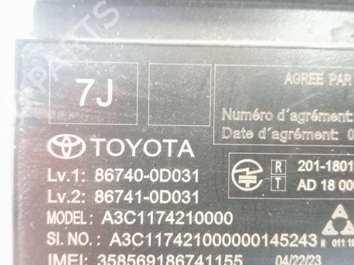 Electronic module TOYOTA YARIS (_P13_)  | BP24973520M83 