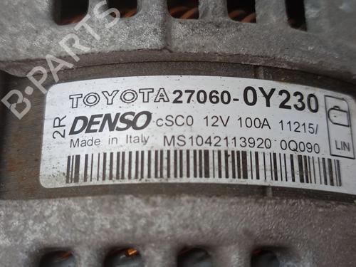 Alternator TOYOTA AURIS Estate (_E18_) 2.0 D-4D (ADE186_) | BP26661283M7 