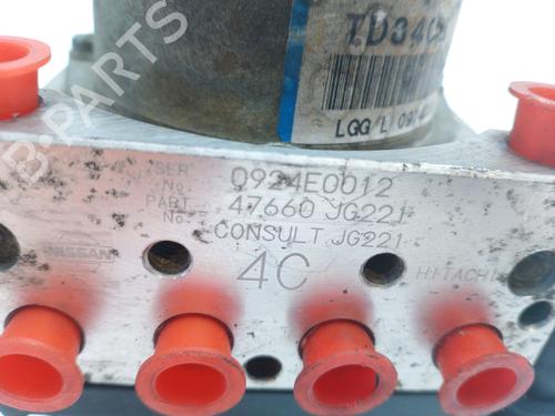 ABS pump NISSAN X-TRAIL II (T31) 2.0 dCi 4x4 | BP18600821M43 