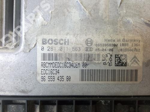 Engine control unit (ECU) CITROËN C4 I (LC_)  | BP10506713M57 