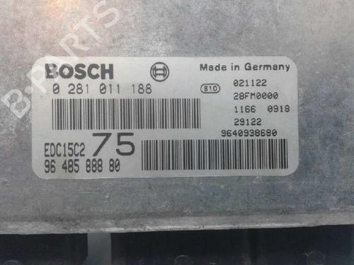 Engine control unit (ECU) PEUGEOT 206 Hatchback (2A/C)  | BP7951214M57 