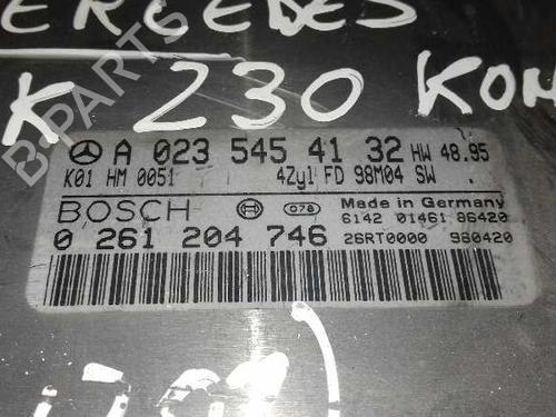 Used Engine control unit (ECU) MERCEDES-BENZ CLK (C208) CLK 230 Kompressor (208.347) (193 hp) 9253330