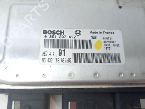 Engine control unit (ECU) PEUGEOT 206 Hatchback (2A/C)  | BP26613598M57 