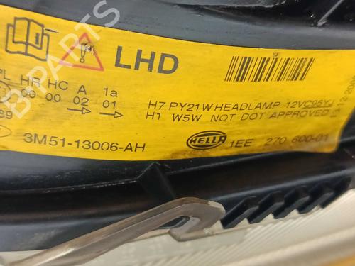 Left headlight FORD FOCUS C-MAX (DM2) 1.8 TDCi | BP40611500C28 - Image 5