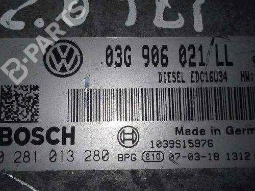 Used Engine control unit (ECU) SEAT LEON (1P1) [2005-2013]  7963869