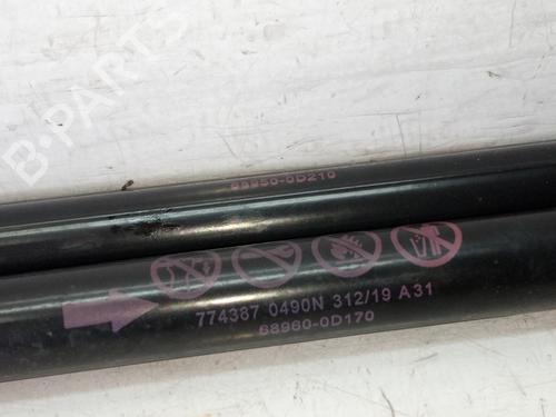 Tailgate lift support TOYOTA YARIS (_P13_)  | BP14224864C138 
