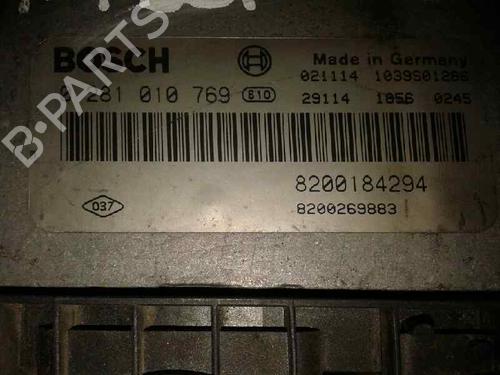 Engine control unit (ECU) RENAULT MEGANE II (BM0/1_, CM0/1_)  | BP7963664M57 