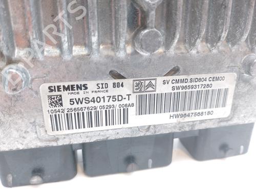 Engine control unit (ECU) PEUGEOT 1007 (KM_) 1.4 HDi | BP17653845M57 - Image 3
