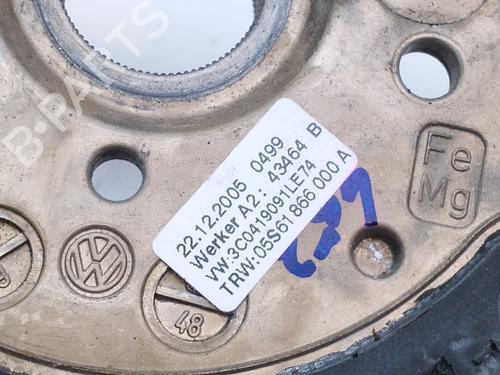 Steering wheel VW GOLF V (1K1)  | BP17363374C49 