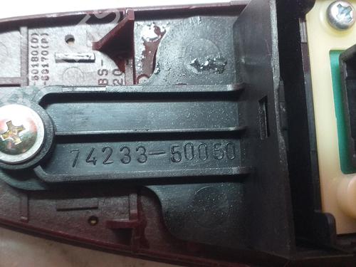 Right front window switch LEXUS LS (_F4_) 460 (USF40) | BP8804762I26 - Image 6