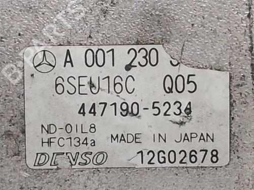 AC compressor MERCEDES-BENZ A-CLASS (W169) A 150 (169.031, 169.331) | BP39611239M34 - Image 6