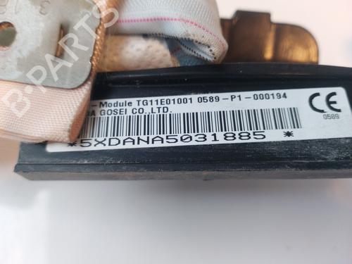 Right curtain airbag TOYOTA AYGO (_B4_)  | BP20847986C12 