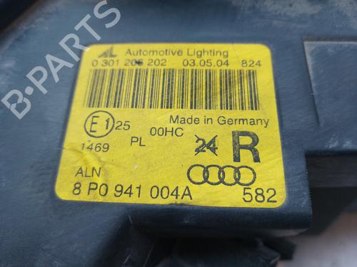 Right headlight AUDI A3 (8P1)  | BP18123509C29 