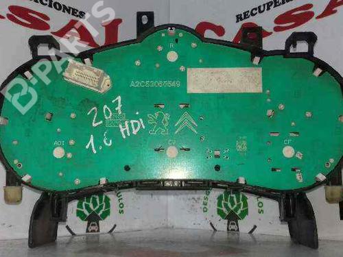 Instrument cluster PEUGEOT 207 (WA_, WC_)  | BP7963951C47 