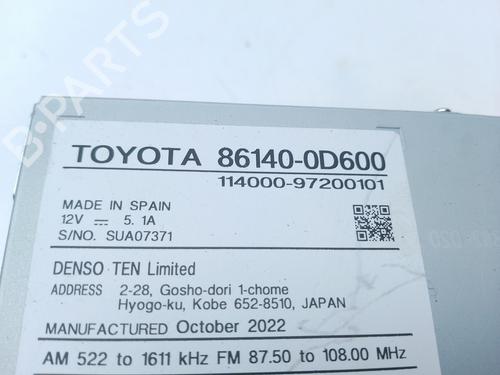 Electronic module TOYOTA YARIS (_P13_) | BP15380740M83