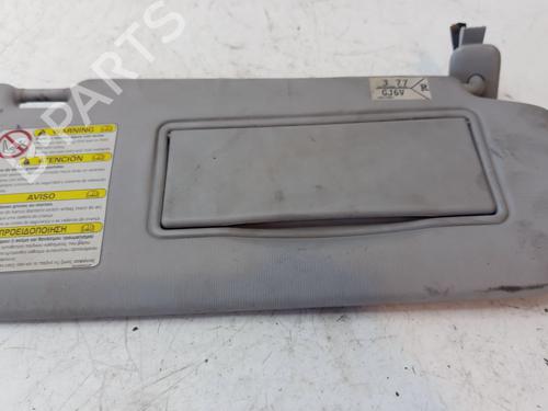 Used Right sun visor MAZDA 6 Station Wagon (GY) 2.0 DI (GY19) (143 hp) 30856294