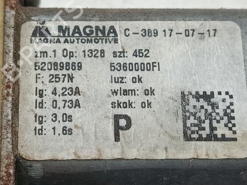 Front right window mechanism FIAT 500 (312_) 1.2 (312AXA1A) | BP38076225C23 - Image 4