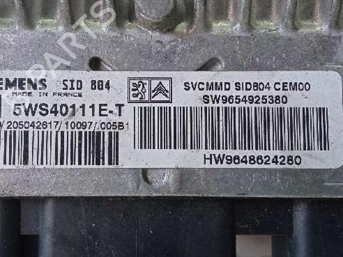 Engine control unit (ECU) CITROËN C3 I (FC_, FN_) 1.4 HDi | BP7961043M57 