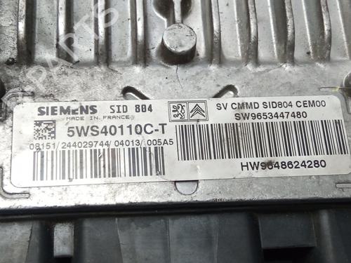 Engine control unit (ECU) CITROËN C3 I (FC_, FN_)  | BP12318462M57 