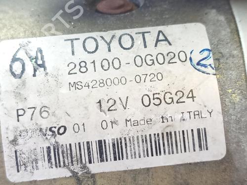 Starter TOYOTA COROLLA Verso (ZER_, ZZE12_, R1_) 2.0 D-4D (CUR10_, CUR10R) | BP29430196M8 