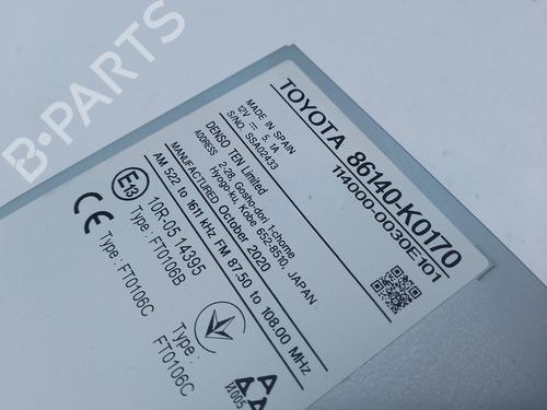 Radio TOYOTA YARIS (_P13_)  | BP18915021E6 