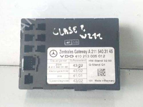 Used Electronic module MERCEDES-BENZ E-CLASS (W211) E 220 CDI (211.006) (150 hp) 7958363