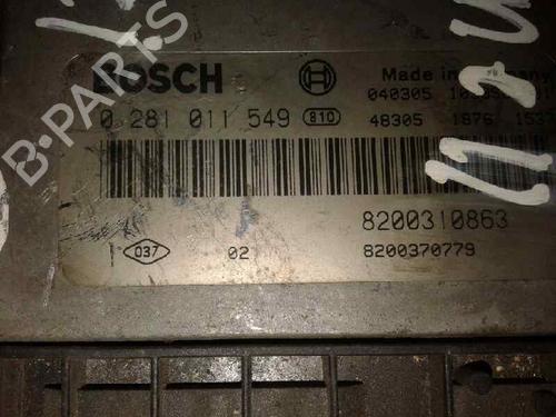 Engine control unit (ECU) RENAULT MEGANE II (BM0/1_, CM0/1_)  | BP7963670M57 