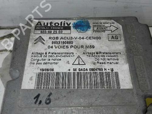 ECU airbags CITROËN BERLINGO / BERLINGO FIRST Box Body/MPV (M_) 1.9 D 70 (MBWJZ, MCWJZ) | BP7957867M53 