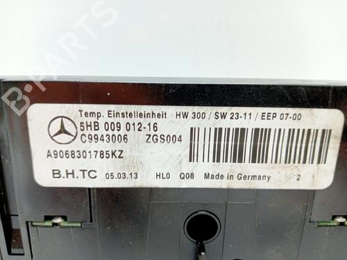 Climate control MERCEDES-BENZ SPRINTER 3,5-t Van (B907, B910) 319 CDI RWD (907.633, 907.635, 907.637) | BP16835549I5 