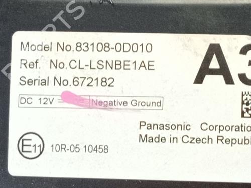 Instrument cluster TOYOTA YARIS (_P13_)  | BP24970392C47 