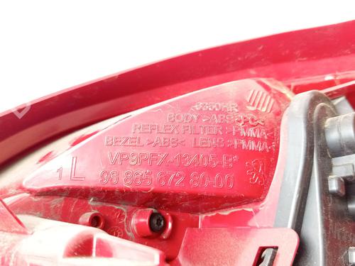 Left taillight PEUGEOT 207 CC (WD_) 1.6 HDi | BP29500746C34 