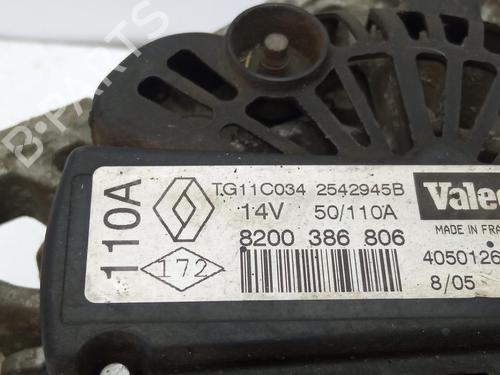 Alternator RENAULT MEGANE II (BM0/1_, CM0/1_) 1.5 dCi (BM1E, CM1E) | BP15764347M7 