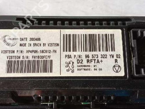 Climate control PEUGEOT 407 (6D_)  | BP7960643I5 
