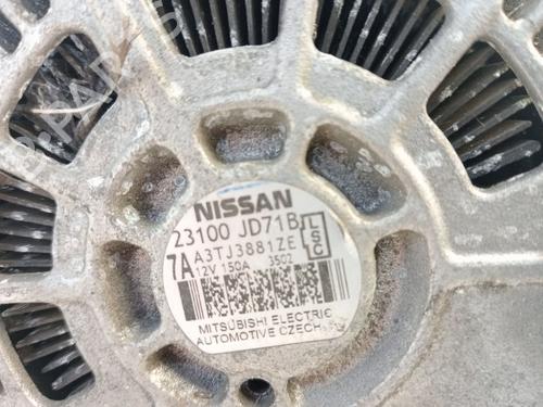 Alternator NISSAN QASHQAI / QASHQAI +2 I (J10, NJ10, JJ10E)  | BP25591267M7 