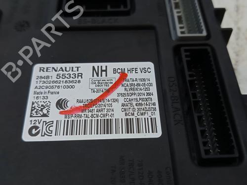 Ignition barrel RENAULT KADJAR (HA_, HL_) 1.6 TCe 165 (HLMH) | BP29735125M48 